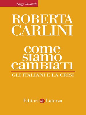 cover image of Come siamo cambiati